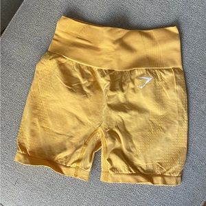 Gymshark Vital Seamless 2.0 Shorts- Yellow